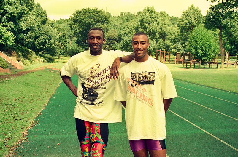 Linford Christie (U.K., track and field)Colin Jackson (U.K., track and field)- conditioning camp