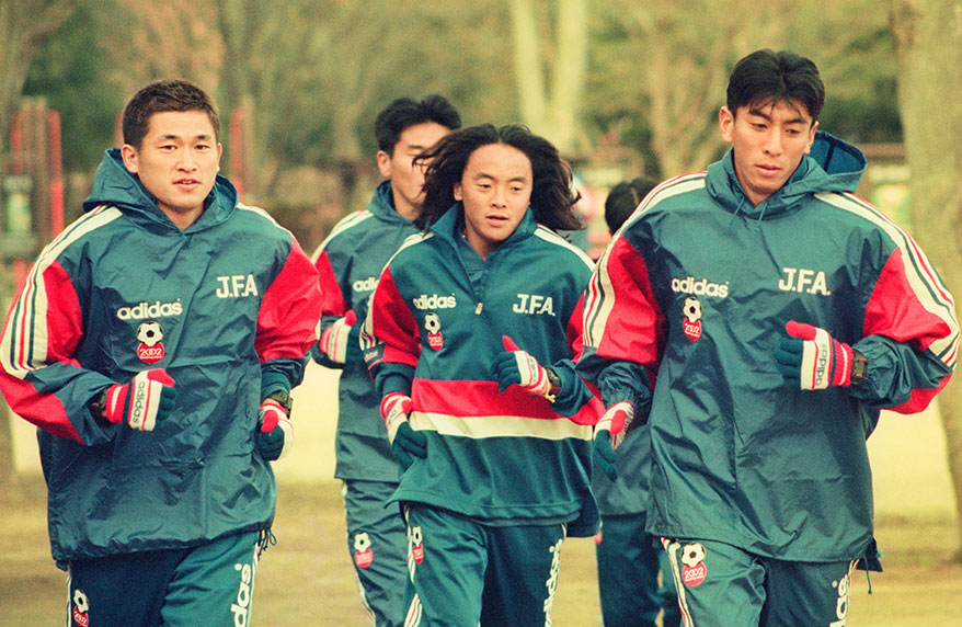 Japan national football team - camp (Miura Kazuyoshi, Kitazawa Tsuyoshi, Ihara Masami, etc.)