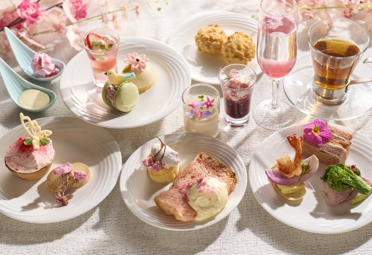 桜とチーズに魅了される「桜のアフタヌーンティー with 六地蔵窯」