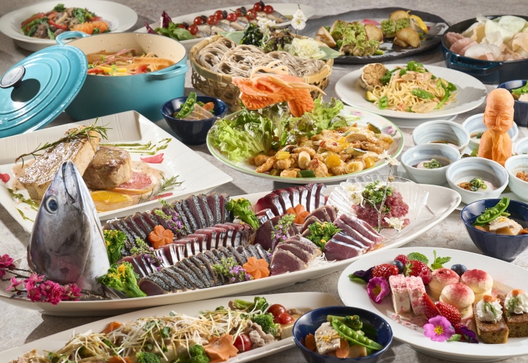 春野菜で身体をリセットするランチブッフェ「Eatwell Buffet～イートウェルブッフェ～」