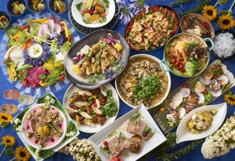 夏野菜と薬膳スパイスで猛暑に負けない身体をつくるランチブッフェ「Eatwell　...