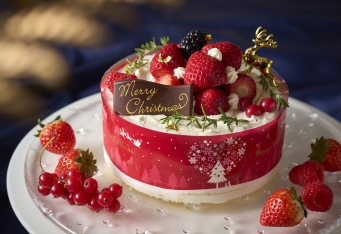 ホリデーシーズンを華やかに彩る「クリスマスケーキ」予約受付開始