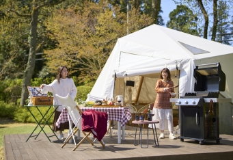 プライベートテラスで食材王国・房総の幸を味わうBBQプラン