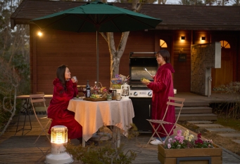 プライベートテラスで食材王国・房総の幸を味わうBBQプラン